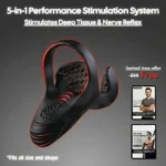 ANNRANIC™ Vibrating Electric Male Masturbation Lock Ring (Rechargeable) 🎉 10% OFF First Order